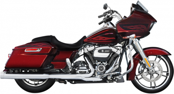 Rinehart Auspuff Slip-on 4" Harley Milwaukee-Eight® FLH / FLT 117" 2018- mit EG-ABE chrom/chrom